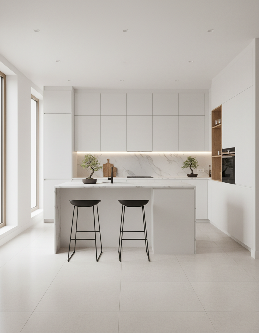 Minimalist Modern Mutfak