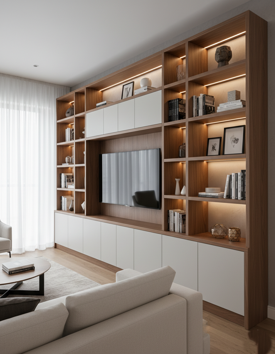 Özel Tasarım Kitaplık