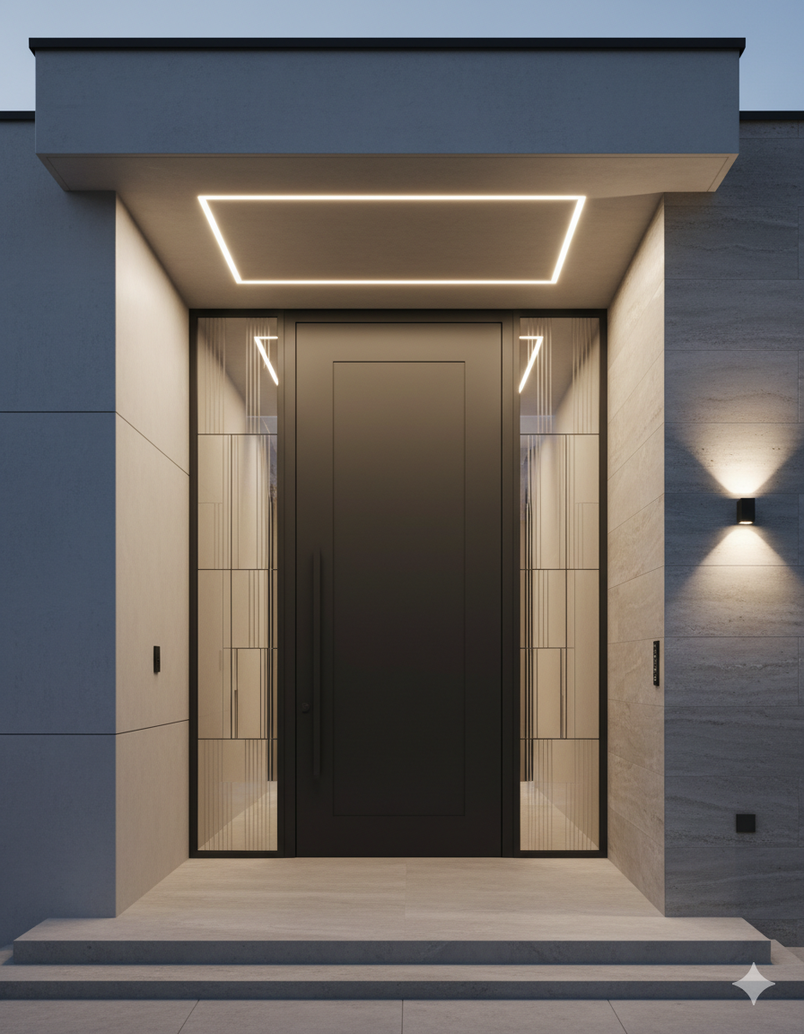 Camlı Villa Kapısı