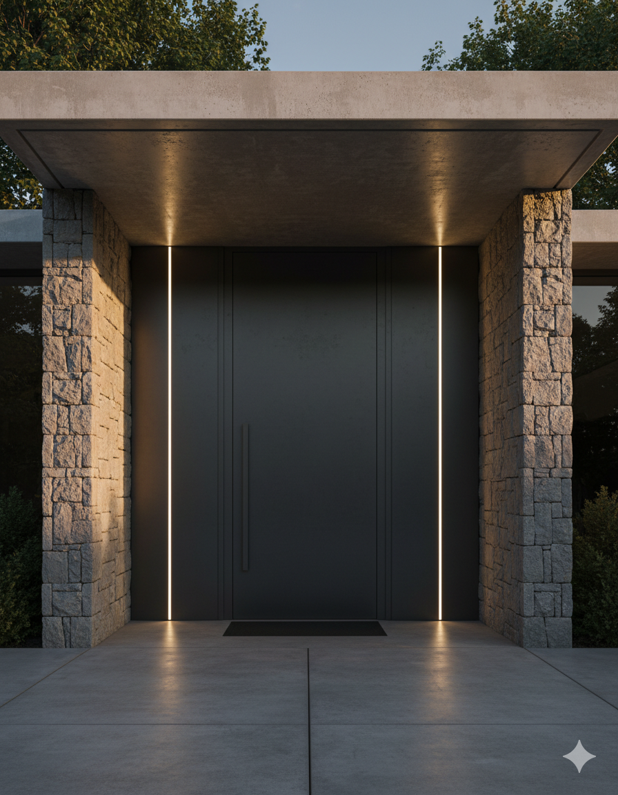 Modern Villa Kapısı